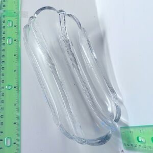 Vintage EAPG celery dish.